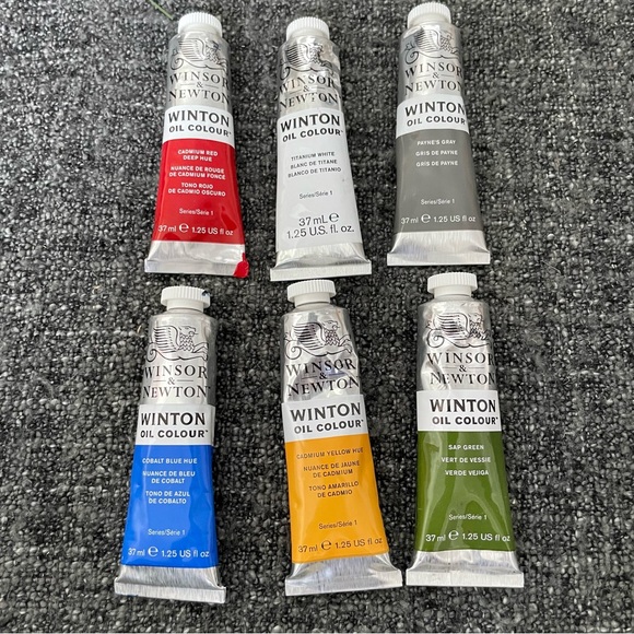 Winsor & Newton Other New Winsor Newton Oil Paint Set Of Six 6 37